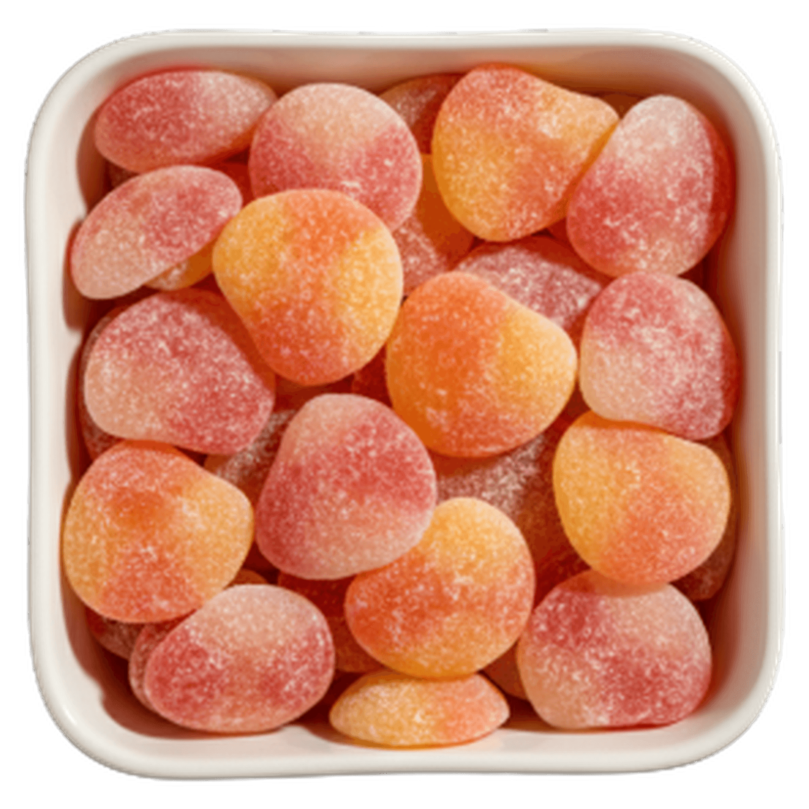 Peaches Melba fra Haribo