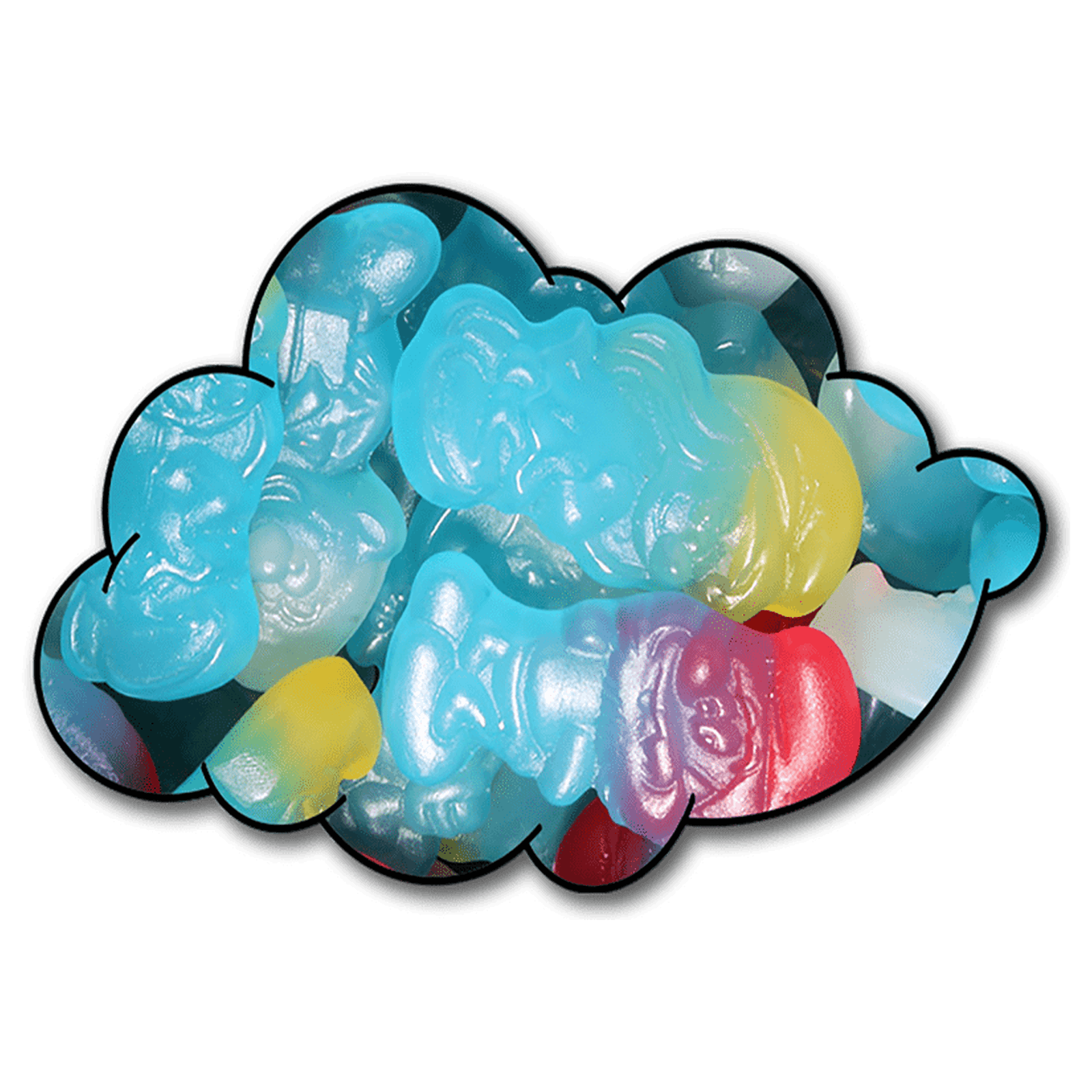 Smurfs fra Haribo