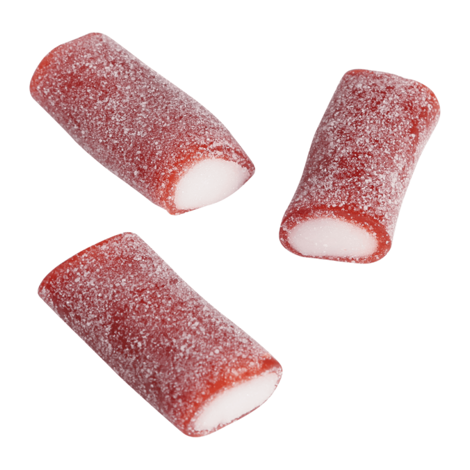 Sur jordgubbsbit Mega / Red Rockets fra Toms