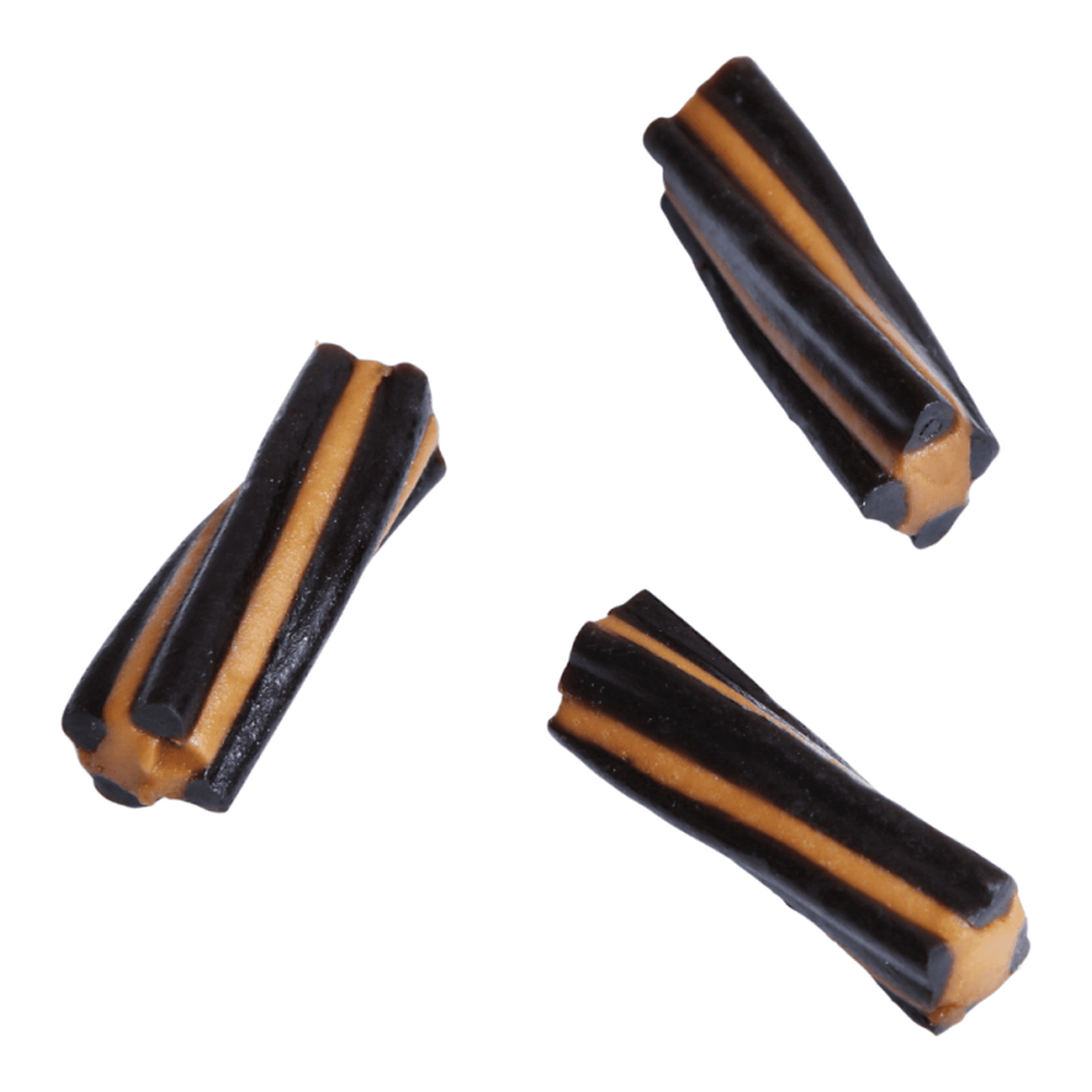 Twisted Brown Liquorice fra Toms