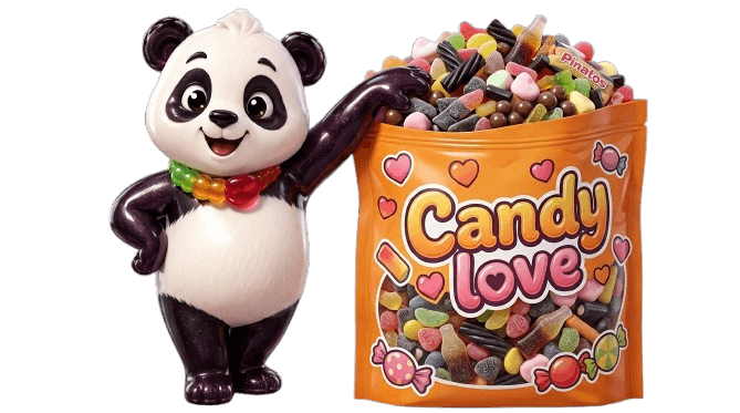 Candy Love panda