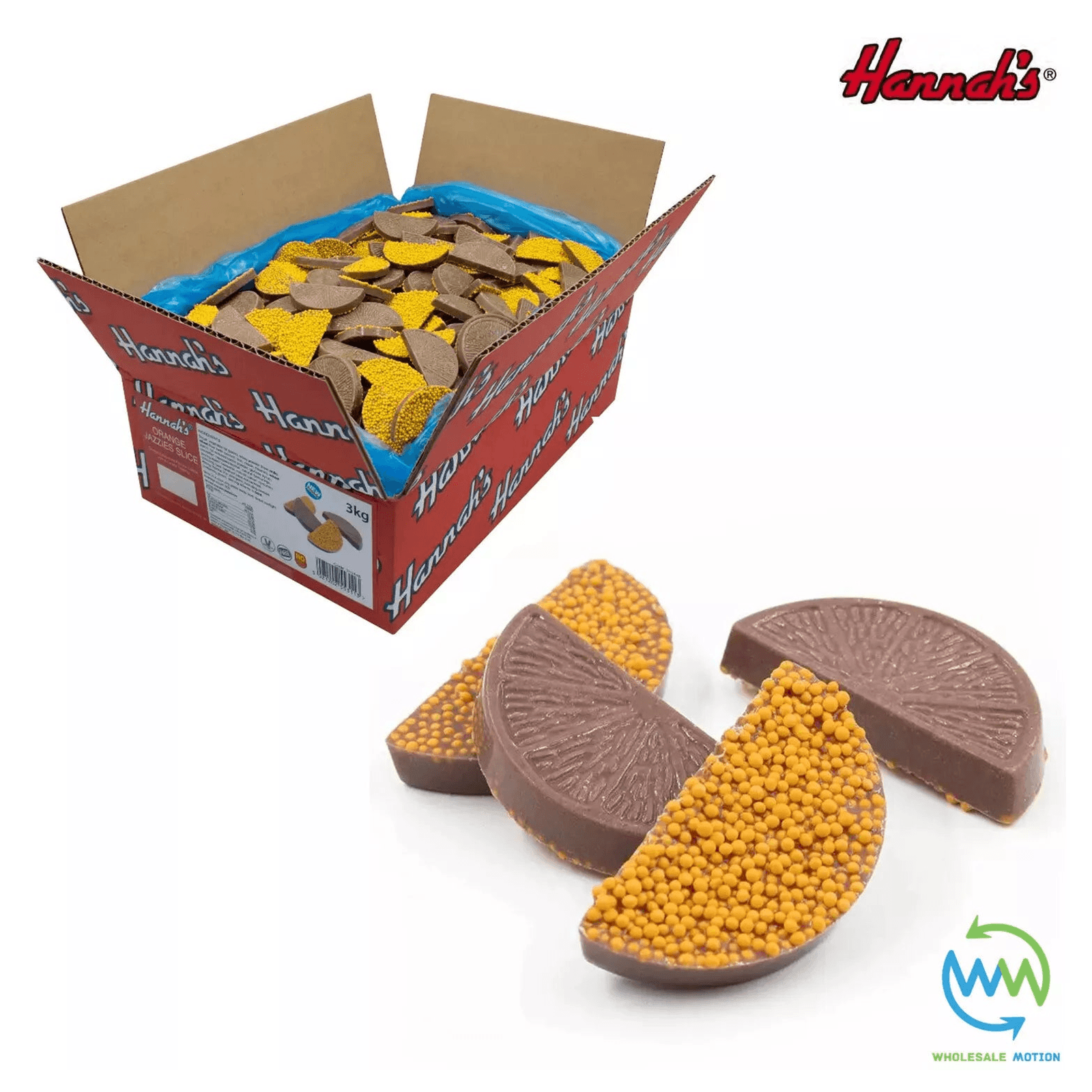 Orange Jazzies Slices fra Hannah's