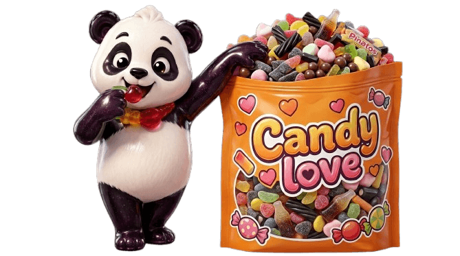 Candy Love panda movement
